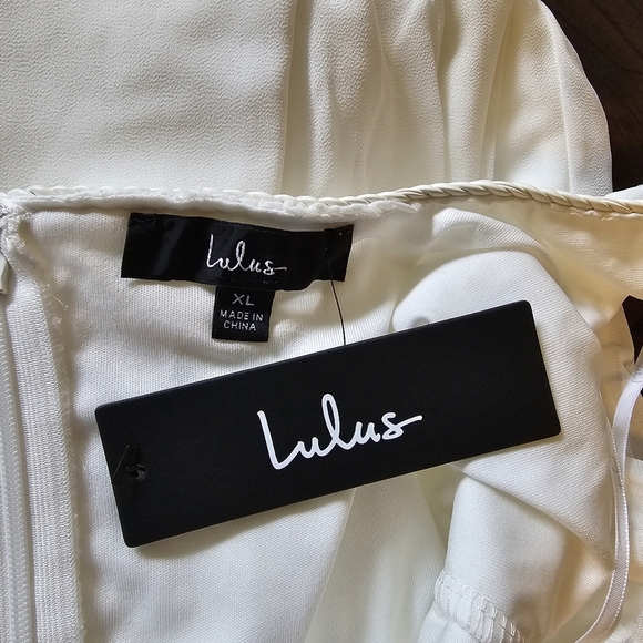 Lulus Majorly Iconic White Swiss Dot Ruffled Lace-up Sleeveless Braided Jumpsuit - Picture 14 of 15